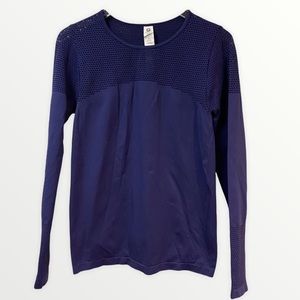 NWOT Fabletics Purple Long Sleeve Athletic Shirt